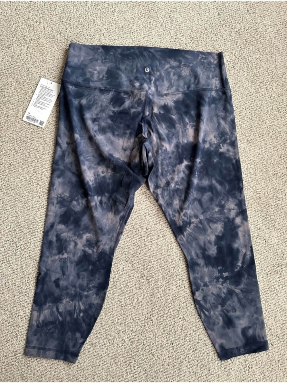 NWT LULULEMON Sz 18 Align High Rise Pant 25" Diamond Dye Lunar
Rock True Navy